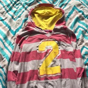 Thin sweatshirt long sleeve